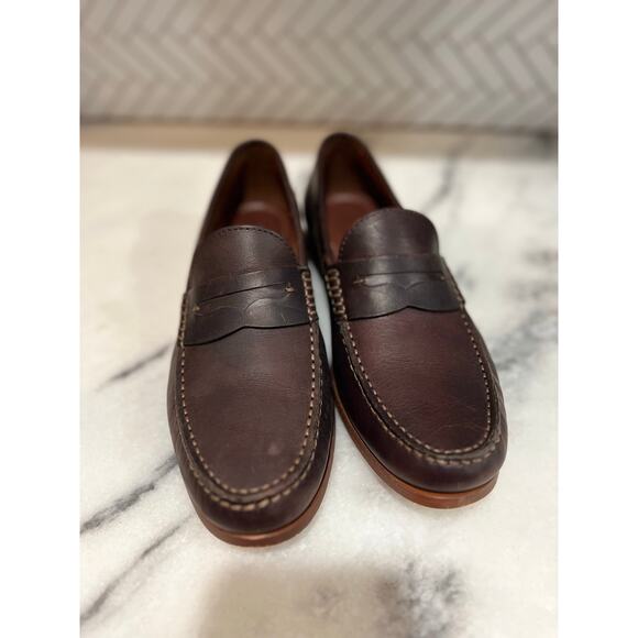 Johnston Murphy Collection Brown Leather Penny Loafers Men 9.5M EU main image 4
